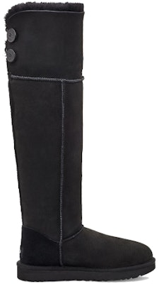 (Women) UGG Over The Knee Bailey Button Boots 'Black' 1007536-BLK Order (Women) UGG Over The Knee Bailey Button Boots 'Black' 1007536-BLK