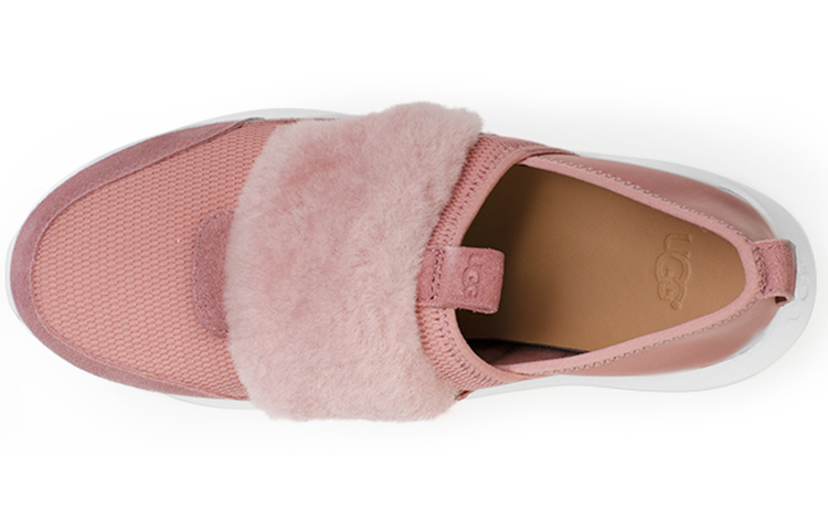 Shop UGG 舒適輕便時尚 墊高鞋 女式 粉紅色