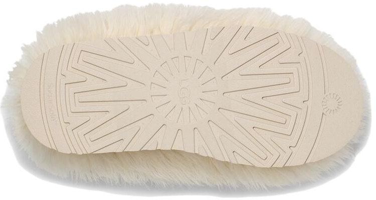(Women) UGG Fluff Momma Sugar Tasman Slipper White 'Beige' 1131973-WHT Details for (Women) UGG Fluff Momma Sugar Tasman Slipper White 'Beige' 1131973-WHT