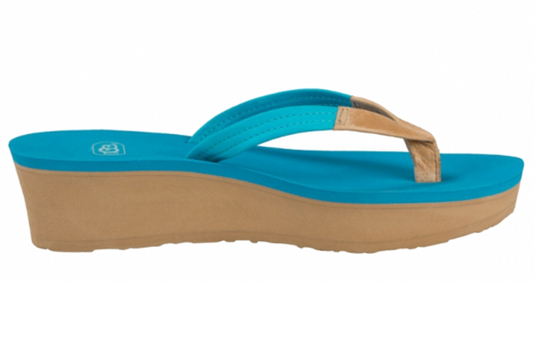 Order (W) UGG 蓝色舒适厚底人字拖鞋 1006346-SFB