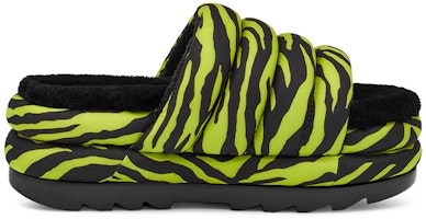 (W) UGG Platform Maxi Slide 'Cetak Zebra Limau' 1127075-KLM Order (W) UGG Platform Maxi Slide 'Cetak Zebra Limau' 1127075-KLM