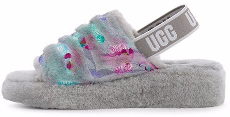 (Women) UGG Platform Slide 'Grey Tiger Floral' 1127055-CBB Buy (Women) UGG Platform Slide 'Grey Tiger Floral' 1127055-CBB