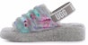 (W) UGG Platform Slide 'Kelabu Harimau Bunga' 1127055-CBB