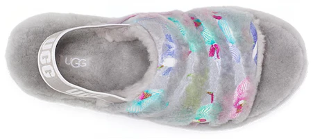 Shop (Women) UGG Platform Slide 'Grey Tiger Floral' 1127055-CBB
