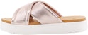 (W) UGG Platform Slide 'Kulit Merah Jambu Metalik' 1124995-RGMT