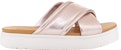 (W) UGG Platform Slide 'Kulit Merah Jambu Metalik' 1124995-RGMT