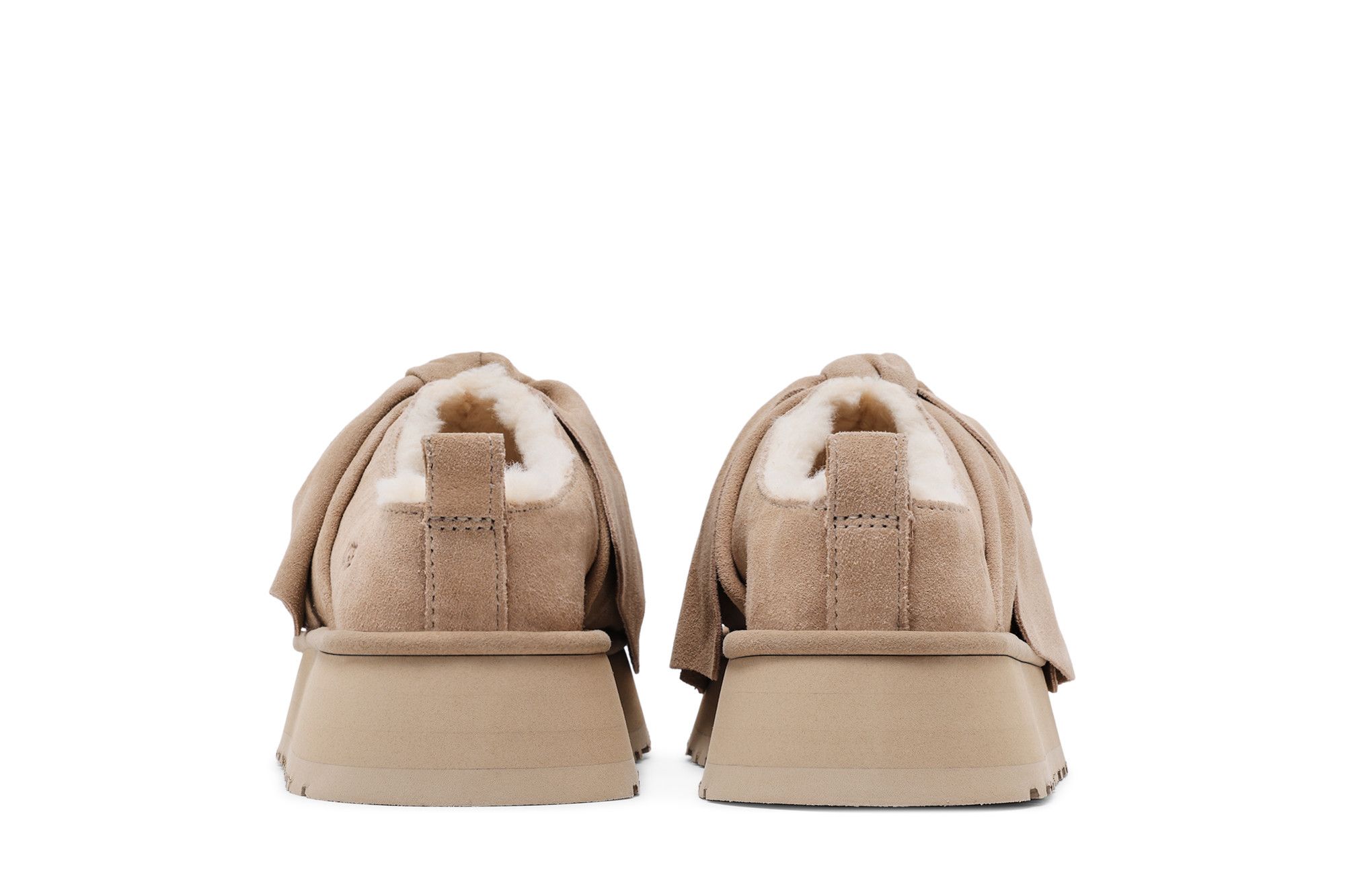 Details for (W) UGG Platform Instapper Met Strik ''Sand'' Slipper 1176290-SAN
