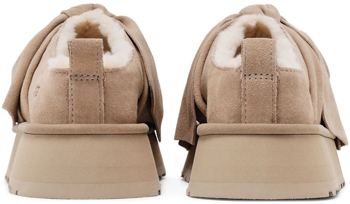 (W) UGG Platform Instapper Met Strik ''Sand'' Slipper 1176290-SAN Details for (W) UGG Platform Instapper Met Strik ''Sand'' Slipper 1176290-SAN
