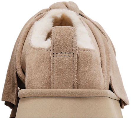 (W) UGG Platform Instapper Met Strik ''Sand'' Slipper 1176290-SAN Sizing (W) UGG Platform Instapper Met Strik ''Sand'' Slipper 1176290-SAN