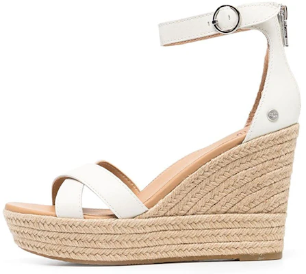 (W) Sandal UGG Wedge Platform 'White Buckle' 16675922-WHT Buy (W) Sandal UGG Wedge Platform 'White Buckle' 16675922-WHT