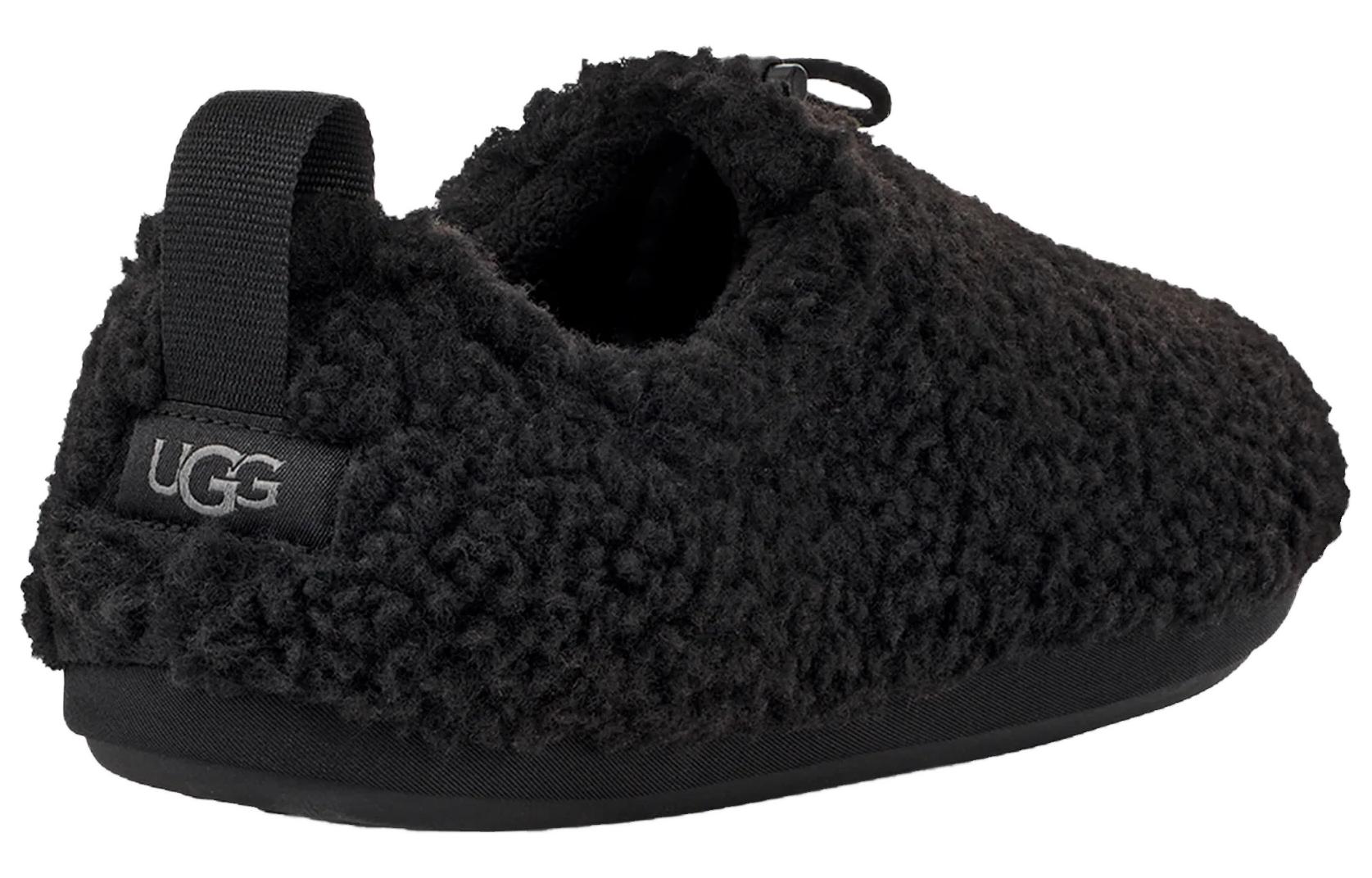 Lookbook (W) UGG Plushy Pantoffel ''Zwart'' 1143952-BLK