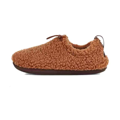 (W) UGG Plushy Slipper 'Hardwood'