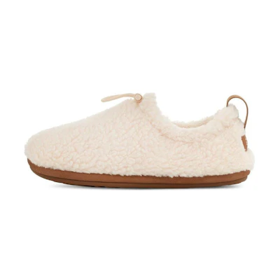 (W) UGG Plushy Slipper Natural Chestnut
