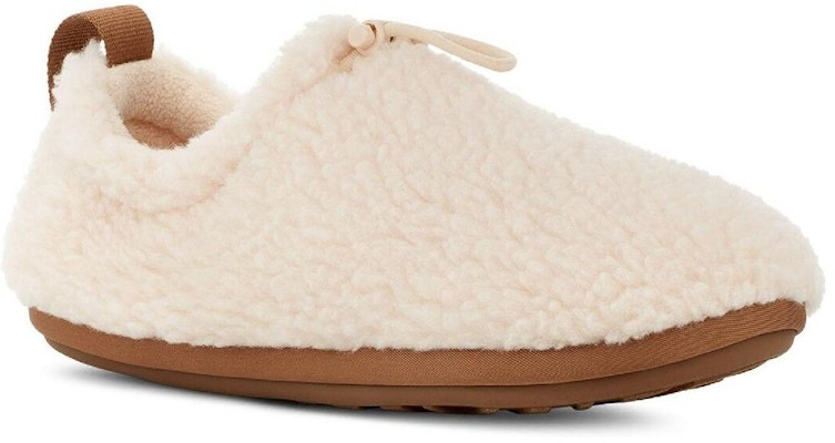 (Women) UGG Plushy Slipper Natural Chestnut 1143952-NCTN Order (Women) UGG Plushy Slipper Natural Chestnut 1143952-NCTN