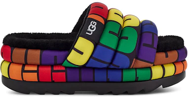 Order (W) UGG Sandal Platform 'Black Rainbow' 1127076-RLG