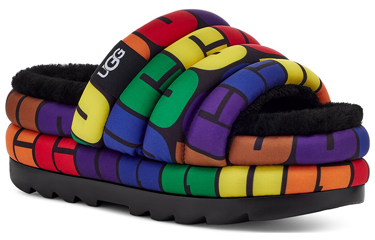 Lookbook (W) UGG Pride Slide ''Nero Multicolore'' 1127076-RLG