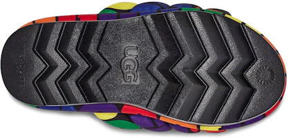Purchase (W) UGG Sandal Platform 'Black Rainbow' 1127076-RLG