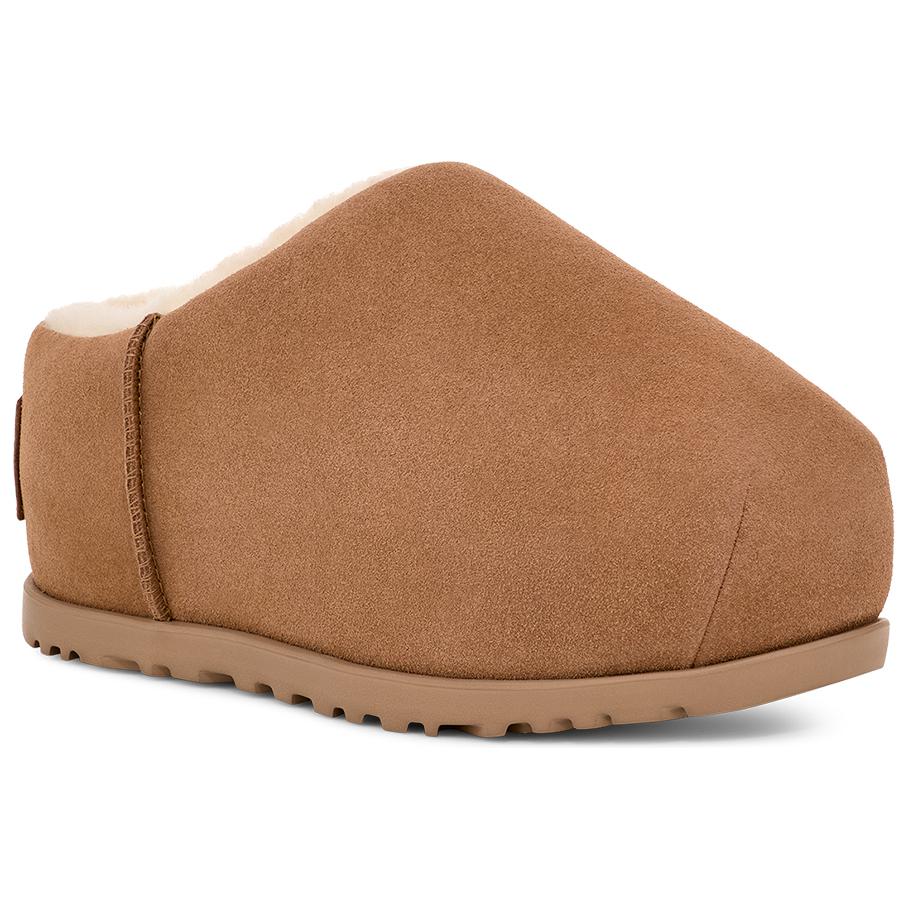 Lookbook (W) UGG Pumped Slide 'Chestnut' Sandalias Marrón Claro 1158215-CHE