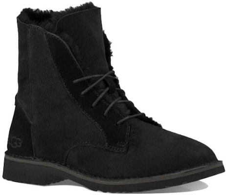 (Women) UGG Quincy Boot Short Boots Black 1012359-BLK Lookbook (Women) UGG Quincy Boot Short Boots Black 1012359-BLK