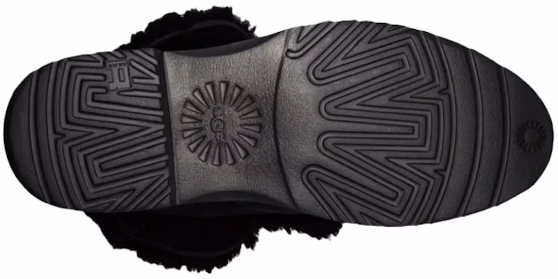 (Women) UGG Quincy Boot Short Boots Black 1012359-BLK Details for (Women) UGG Quincy Boot Short Boots Black 1012359-BLK
