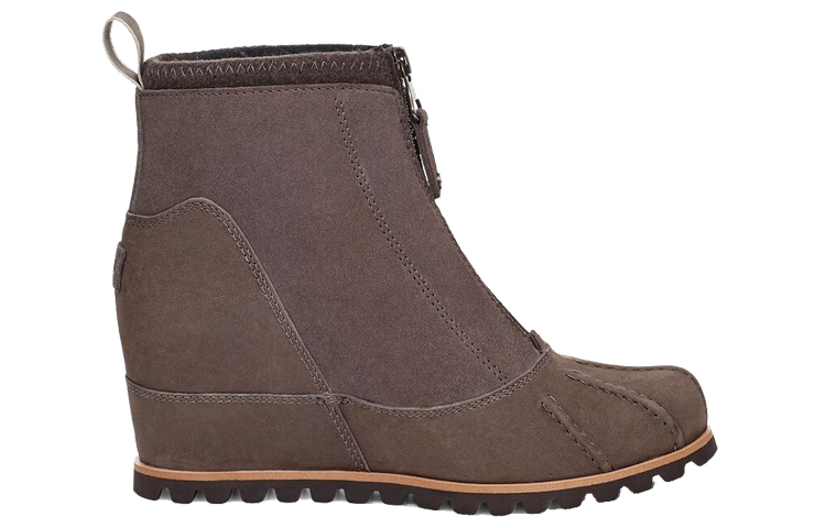 (W) UGG Reggie 'Zip-Up Short Boot with Hidden Wedge - Tan' 圖 2