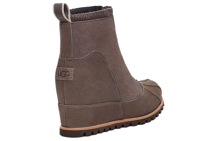 (W) UGG Reggie 'Zip-Up Short Boot with Hidden Wedge - Tan' 圖 3