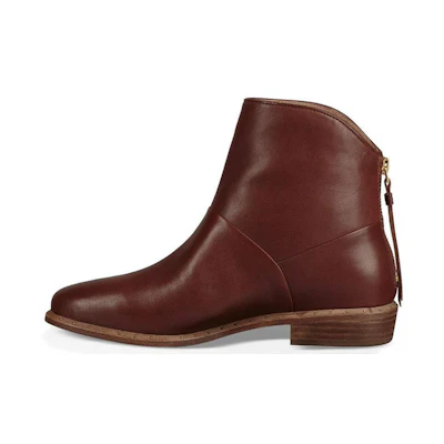 (W) UGG Retro Zip Short Boot 'Brown'