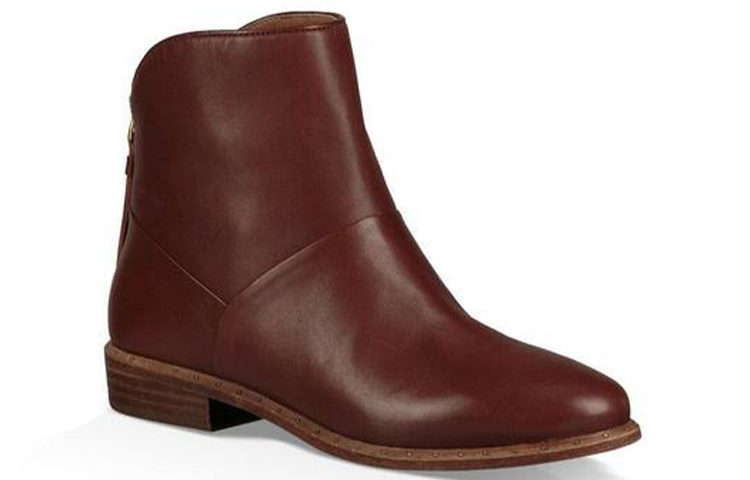 (W) UGG Retro Zip Short Boot 'Brown' 圖 2