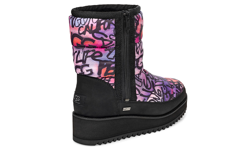 Shop (W) UGG Ridge Grafiti Ungu Hitam 1105715-MULT