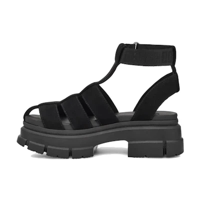(W) UGG Roman Sandals 'Fashion CMFT Black'