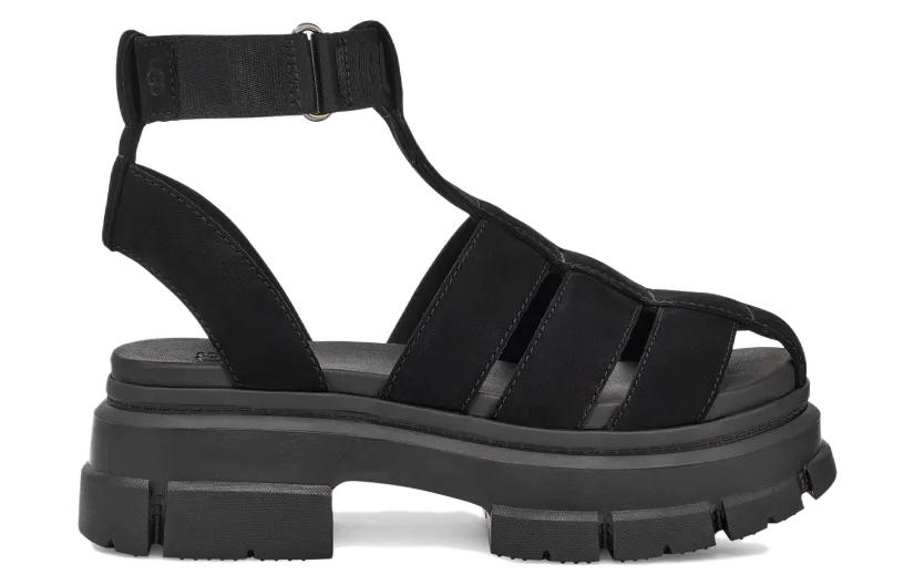 Order (W) UGG Römersandalen ''Fashion Comfort Schwarz'' 1137410-BLK