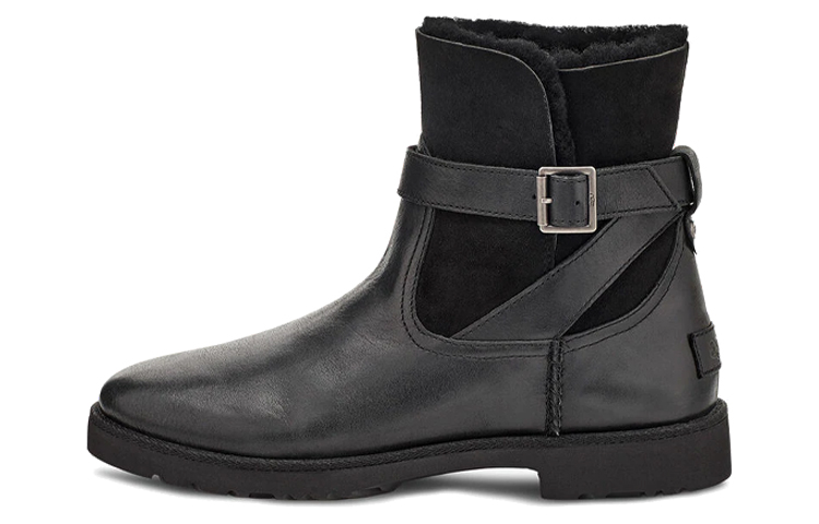 (Women) UGG Romely Buckle 'British Fashion Black Chelsea' 1122833-BLK