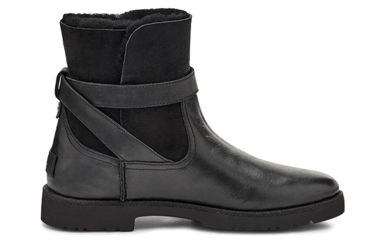 Order (W) UGG Romely Buckle ''Stivale Chelsea Nero Moda Inglese'' 1122833-BLK