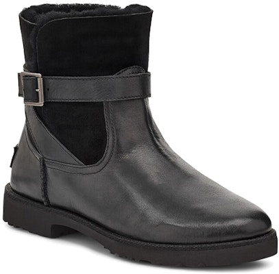 (W) UGG Romely Gesper 'Mode Inggris Chelsea Hitam' 1122833-BLK Lookbook (W) UGG Romely Gesper 'Mode Inggris Chelsea Hitam' 1122833-BLK
