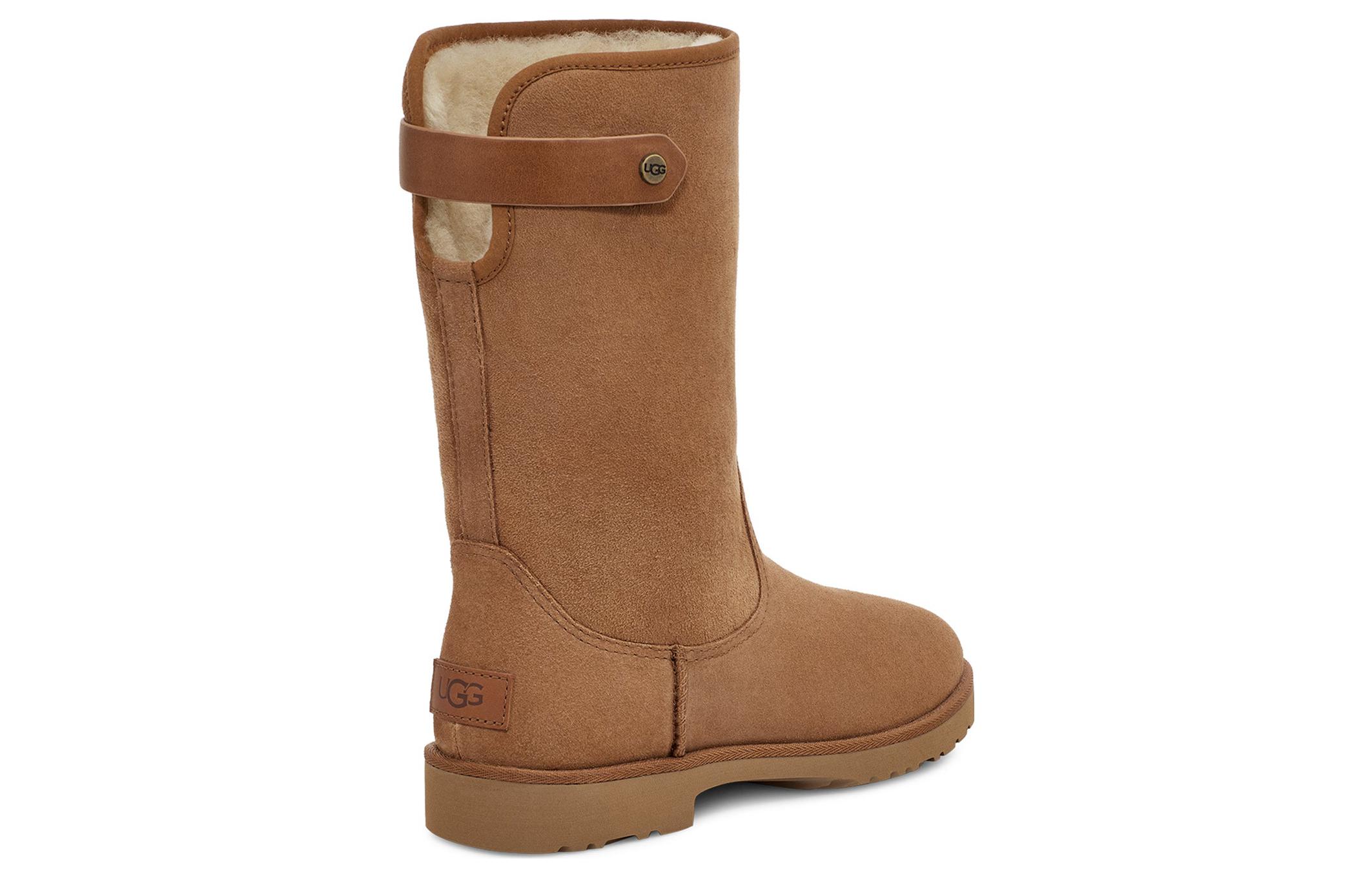 Shop (W) UGG Romely Stivali Mini Risvoltabili ''Chestnut'' 1130721-CHE