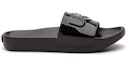 Lookbook (W) UGG Royale 'Graphic Metal Slide' Selipar Metalik Grafik 1101189W-Blk