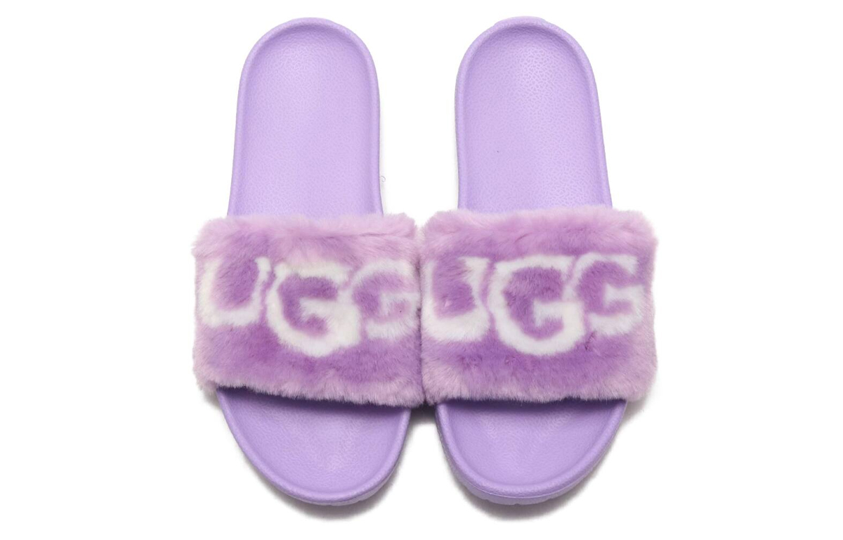 Shop (W) UGG Royale 紫色休闲毛绒拖鞋 1101539-PZN