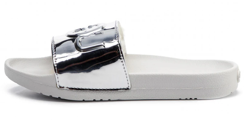(W) UGG Royale Graphic Metallic Slide ''Argento'' 1101189W-SlVR Buy (W) UGG Royale Graphic Metallic Slide ''Argento'' 1101189W-SlVR