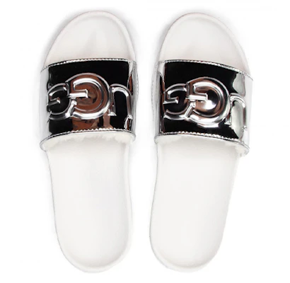 (W) UGG Royale Graphic Metallic Slide ''Argento'' 1101189W-SlVR Lookbook (W) UGG Royale Graphic Metallic Slide ''Argento'' 1101189W-SlVR