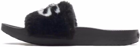 (Women) UGG Royale Graphic Slide 'Black Fur' 1101539-BLK (Women) UGG Royale Graphic Slide 'Black Fur' 1101539-BLK