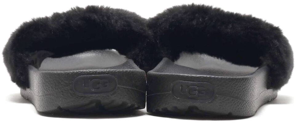 (Women) UGG Royale Graphic Slide 'Black Fur' 1101539-BLK Purchase (Women) UGG Royale Graphic Slide 'Black Fur' 1101539-BLK