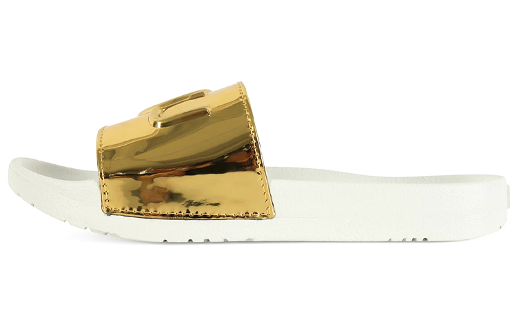 (Women) UGG Royale Slide 'Graphic Metal Gold' 1101189W-GOLD