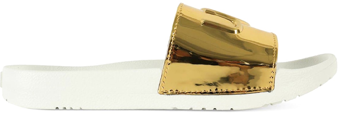 (W) UGG Royale Slide 'Graphic Metal Gold' Emas Lelaki & Wanita 1101189W-GOLD Order (W) UGG Royale Slide 'Graphic Metal Gold' Emas Lelaki & Wanita 1101189W-GOLD
