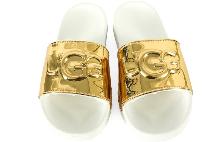 Lookbook (W) UGG Royale Slide ''Oro Metallizzato Grafico'' 1101189W-GOLD