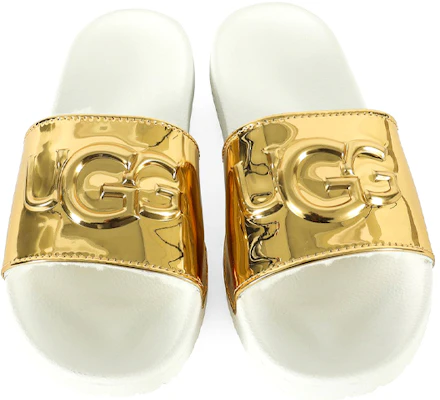 (W) UGG Royale Slide ''Oro Metallizzato Grafico'' 1101189W-GOLD Lookbook (W) UGG Royale Slide ''Oro Metallizzato Grafico'' 1101189W-GOLD