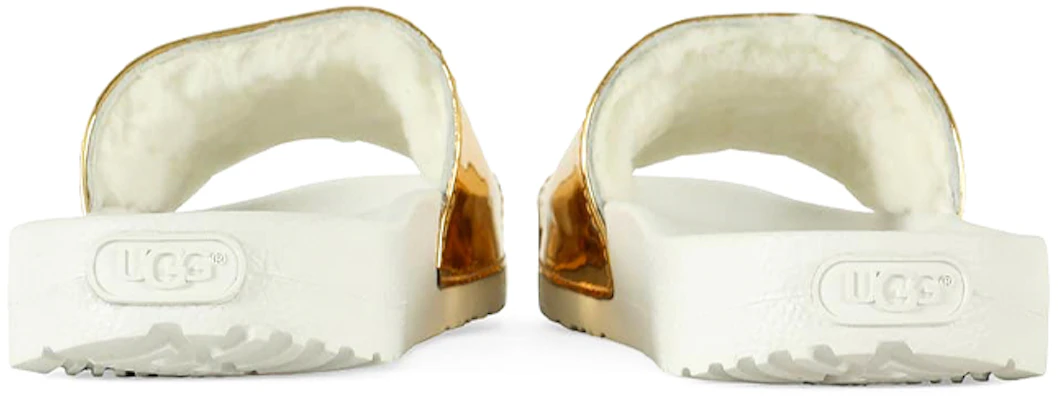 (W) UGG Royale Slide ''Oro Metallizzato Grafico'' 1101189W-GOLD Shop (W) UGG Royale Slide ''Oro Metallizzato Grafico'' 1101189W-GOLD