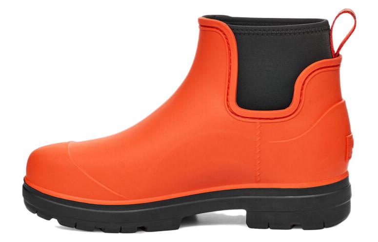 (W) UGG Rubber 'Fashion Waterproof Short Boot Orange'