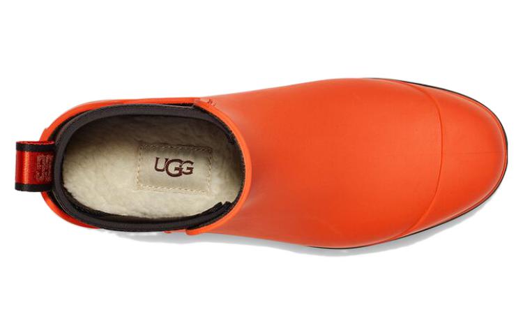 (W) UGG Rubber 'Fashion Waterproof Short Boot Orange' 圖 4