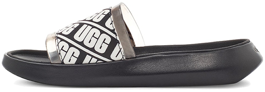 (W) UGG ルエット ビーチ サンダル (黒白) 1111072-BLK Buy (W) UGG ルエット ビーチ サンダル (黒白) 1111072-BLK