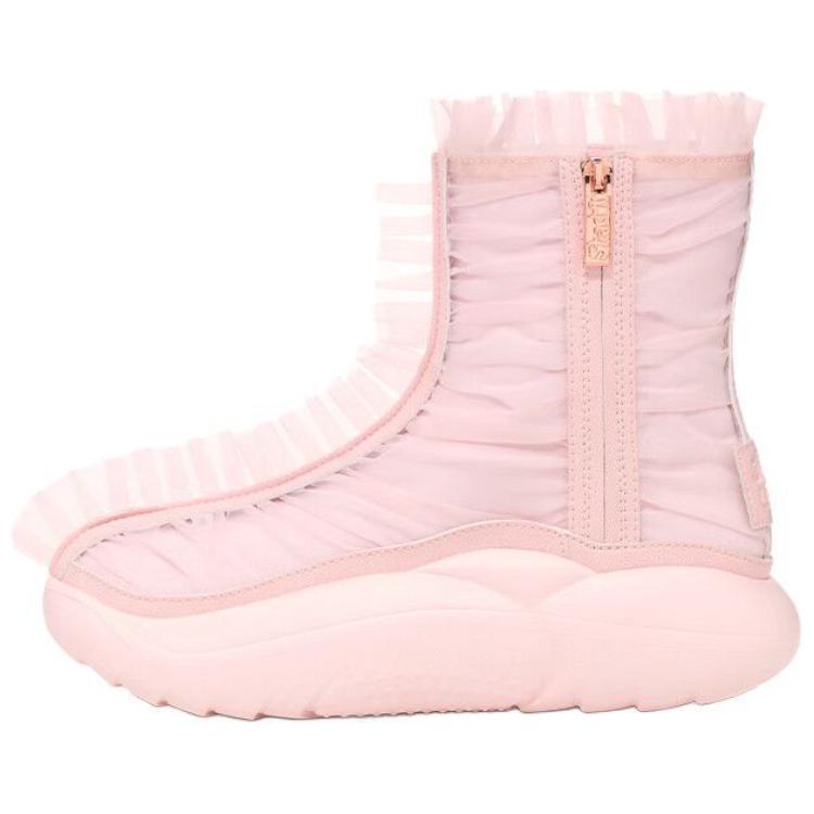 (Women) UGG Ruffle Boot Short Collina Strada Seashell Pink 1170290-SLPN
